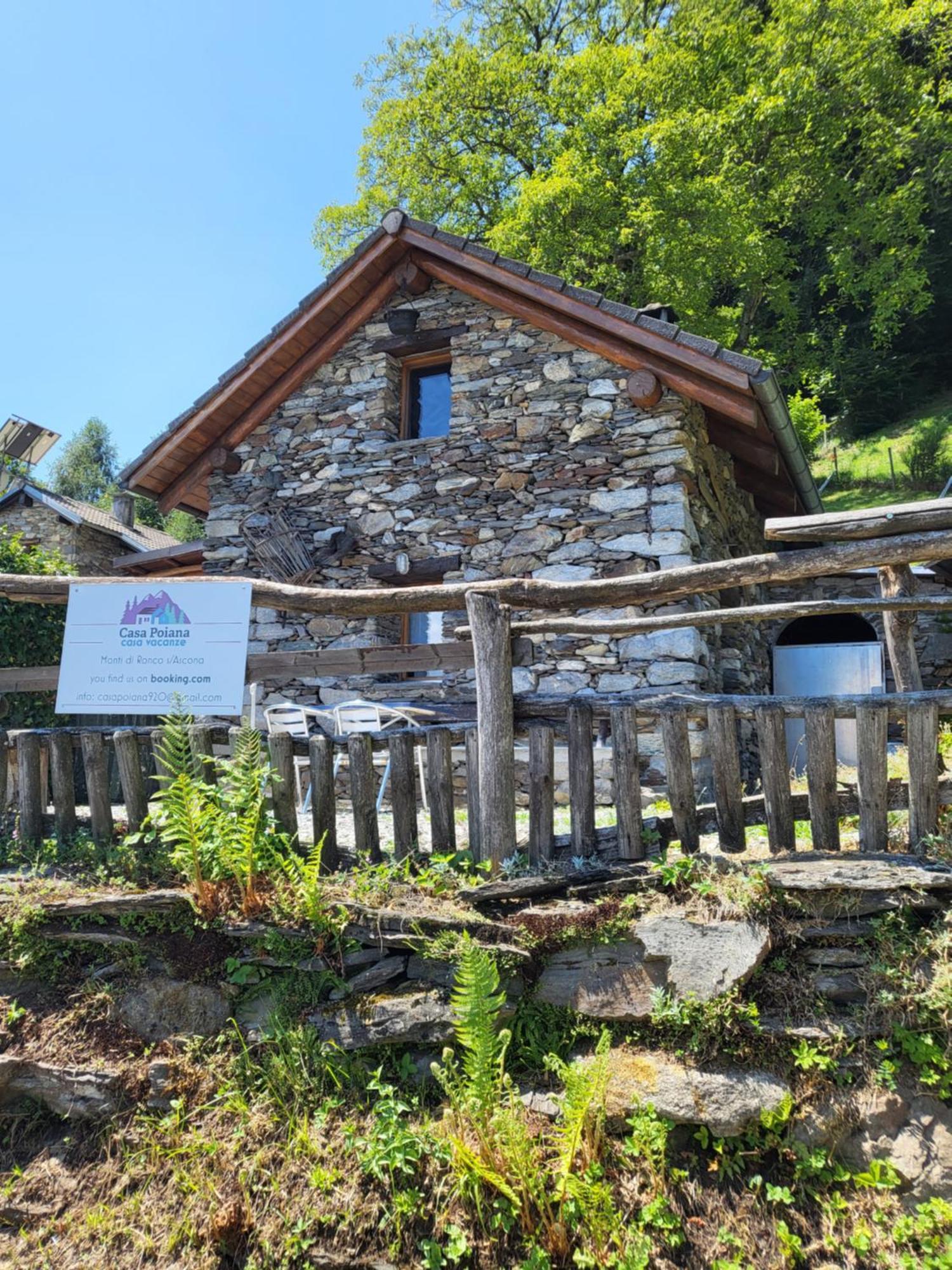 Casa Poiana Villa Ronco sopra Ascona Luaran gambar